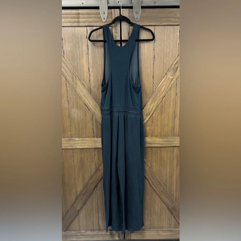 Daily Practice by Anthropologie Reflection Athleisure Jumpsuit Navy Size Medium - Picture 4 of 7
